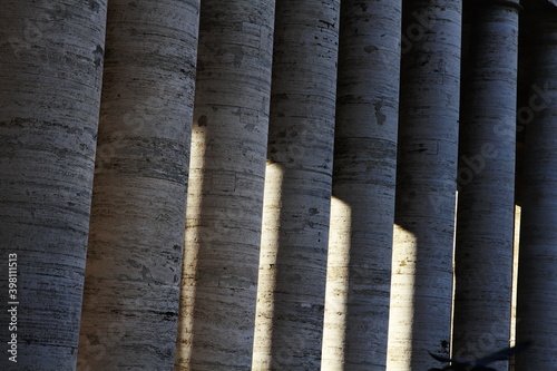 columns of the Vatican