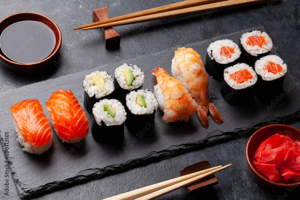 Japanese sushi set Japanese sushi set