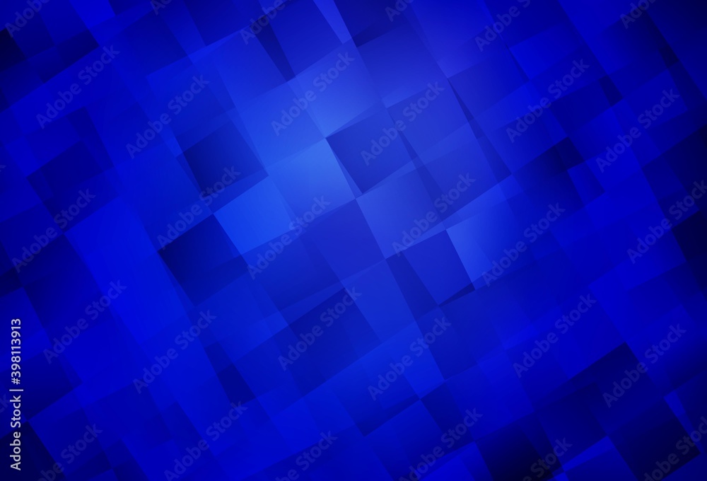 Dark BLUE vector background in polygonal style. Dark BLUE vector background in polygonal style.