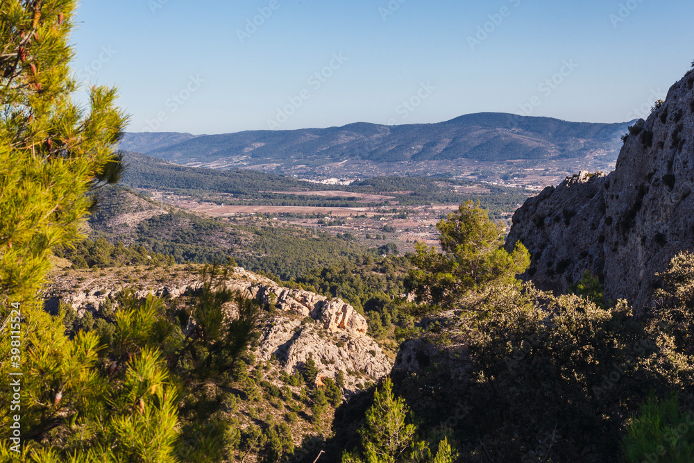 A view of a mountain