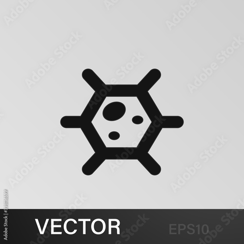bacterium icon. Element of virus icon. Premium quality graphic design icon. Signs and symbols collection icon for websites, web design, mobile app