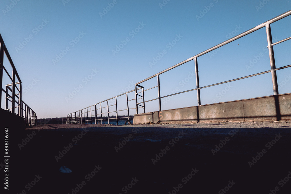 Fototapeta premium bridge over the river