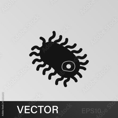 bacterium icon. Element of virus icon. Premium quality graphic design icon. Signs and symbols collection icon for websites, web design, mobile app