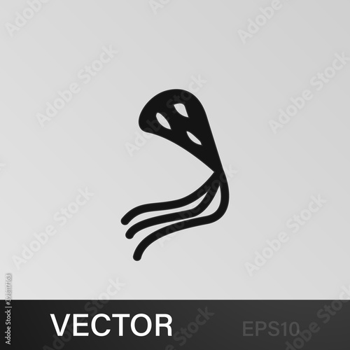 bacterium icon. Element of virus icon. Premium quality graphic design icon. Signs and symbols collection icon for websites, web design, mobile app