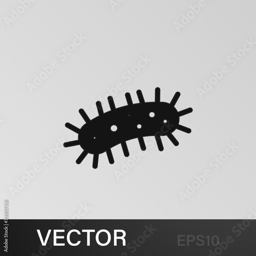 bacterium icon. Element of virus icon. Premium quality graphic design icon. Signs and symbols collection icon for websites, web design, mobile app