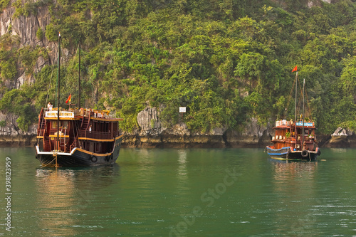 Junk,Halong Bay, Vietnam, Asia