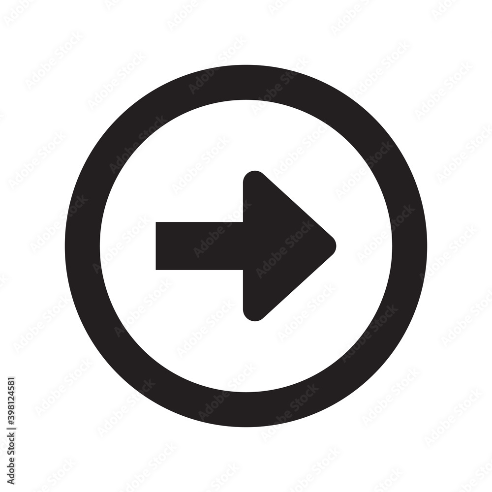 arrow right icon - next sign symbol arrow right icon - next sign symbol