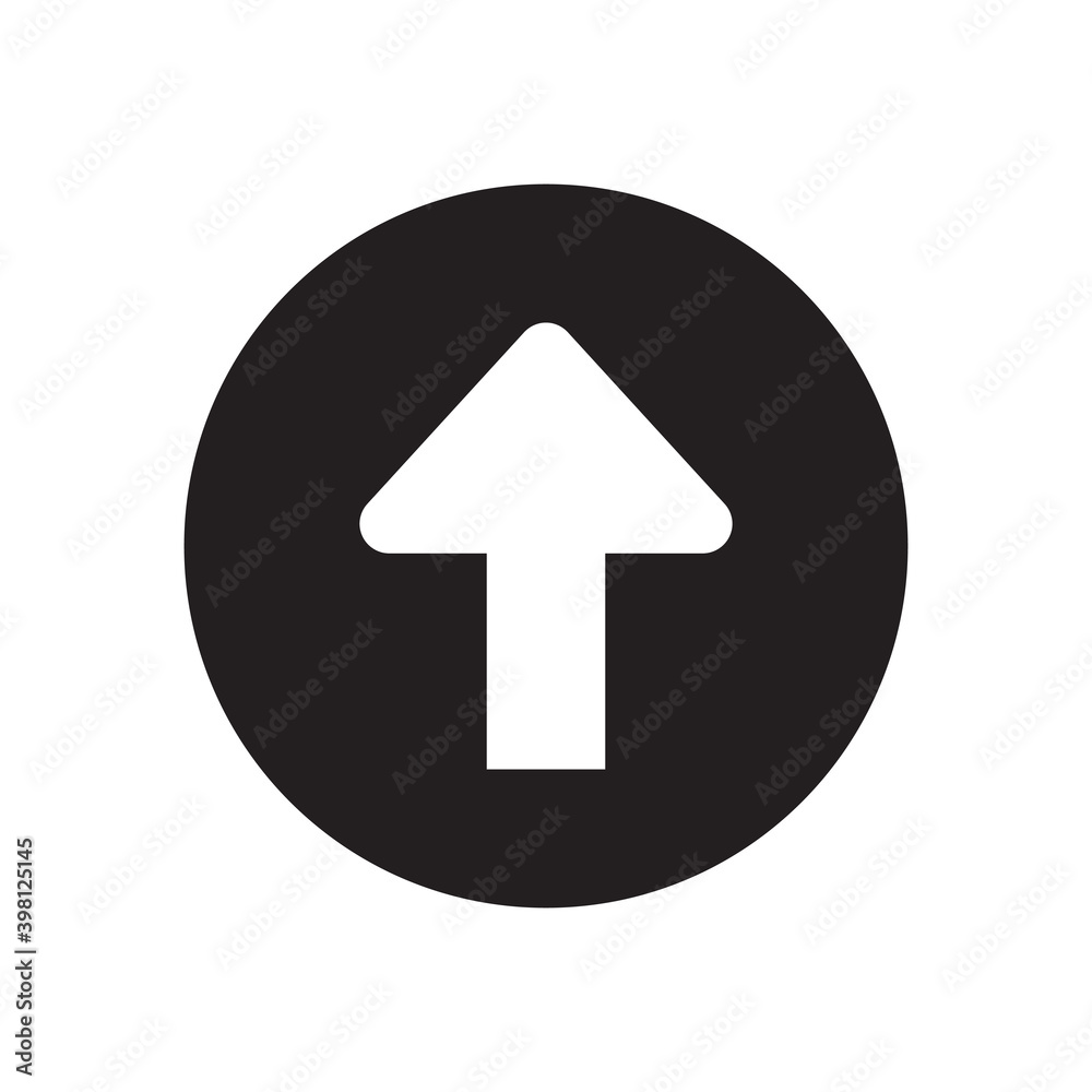 arrow up sign symbol - upload icon arrow up sign symbol - upload icon