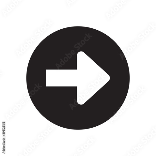 arrow right icon - next sign symbol
