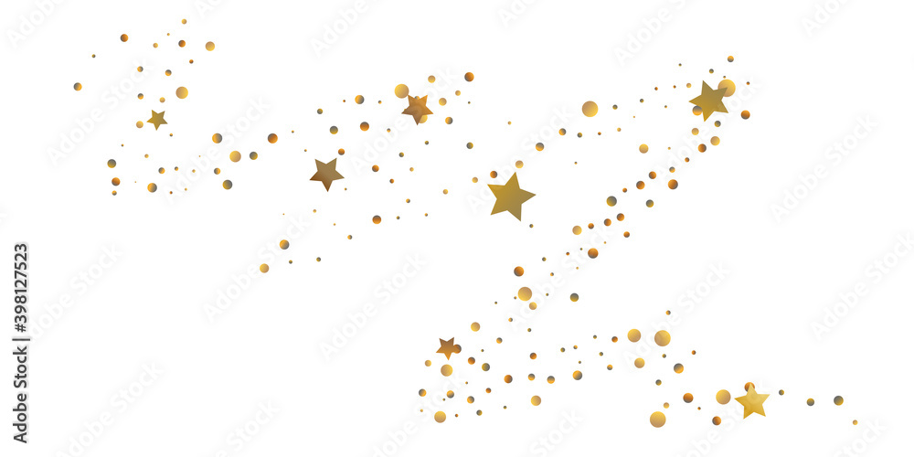Star confetti. Star confetti.