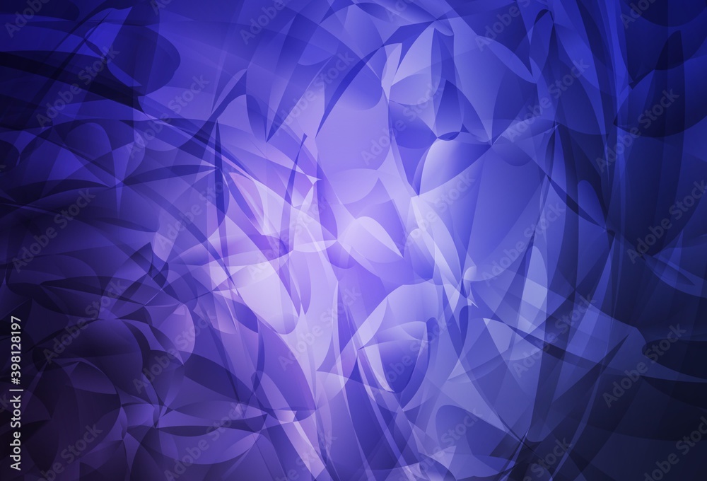 Light Purple vector texture with abstract forms. Light Purple vector texture with abstract forms.