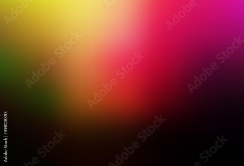 Dark Pink, Yellow vector colorful abstract texture.