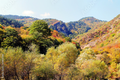 autumn in the mountains