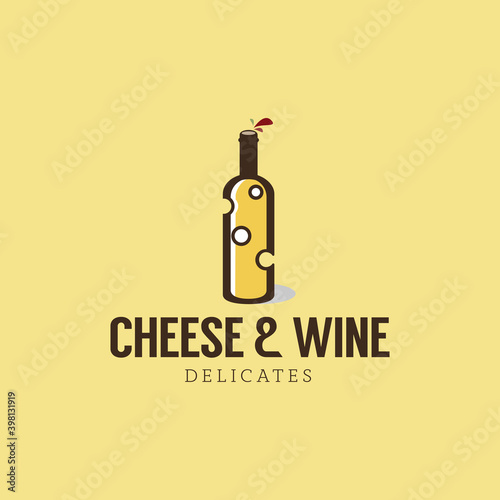 wine cheese logo