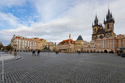 Prague, Staromestka square photo
