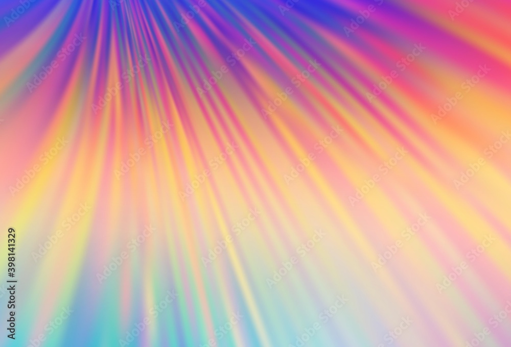Fototapeta premium Light Multicolor vector modern elegant background.