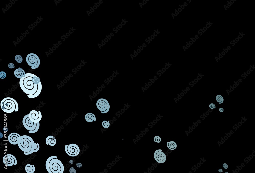 Dark Blue, Green vector pattern with lamp shapes. Dark Blue, Green vector pattern with lamp shapes.