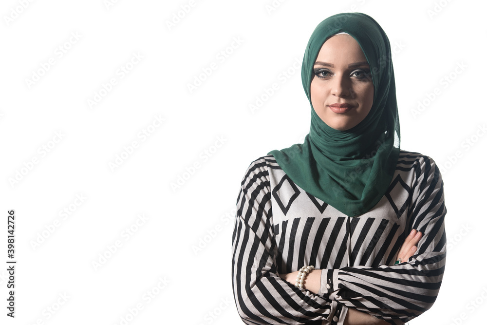 Portrait Of Young Muslim Woman