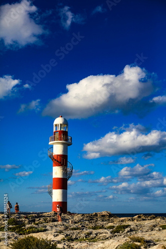 Faro en la Zona Hotelera de Punta Cancún 