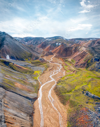 Highlands in Southern Iceland taken in August 2020 photo