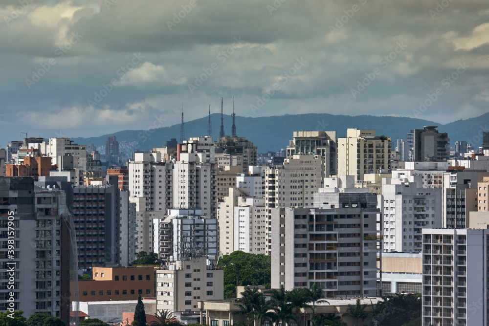 View of the region of the Local Airport in sao paulo