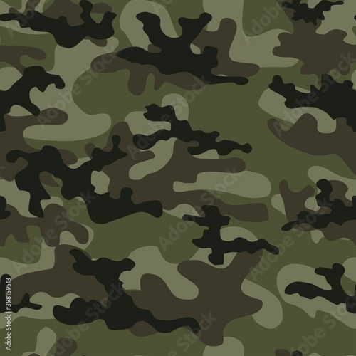 seamless military pattern