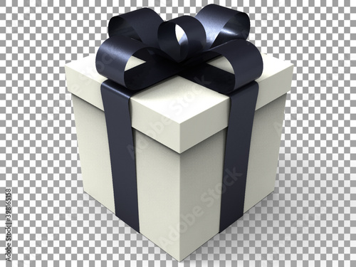 3d white gift box png