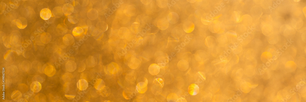 Gold abstract bokeh. Gold abstract bokeh.
