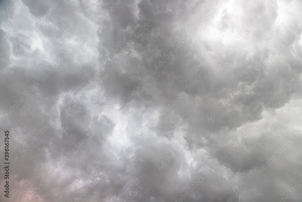 Black overcast clouds are about to rain Black overcast clouds are about to rain