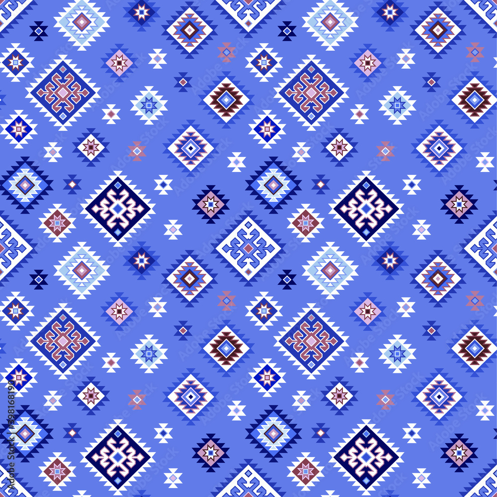 Kilim Bohemian Seamless Pattern Kilim Bohemian Seamless Pattern
