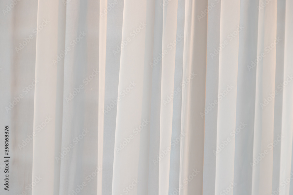 White curtains and morning sunlight White curtains and morning sunlight