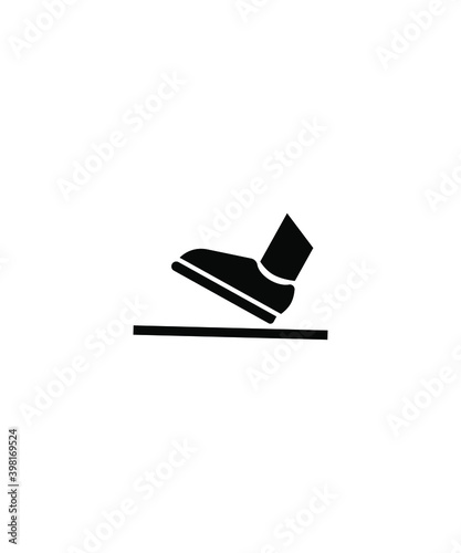 foot icon,vector best flat icon.