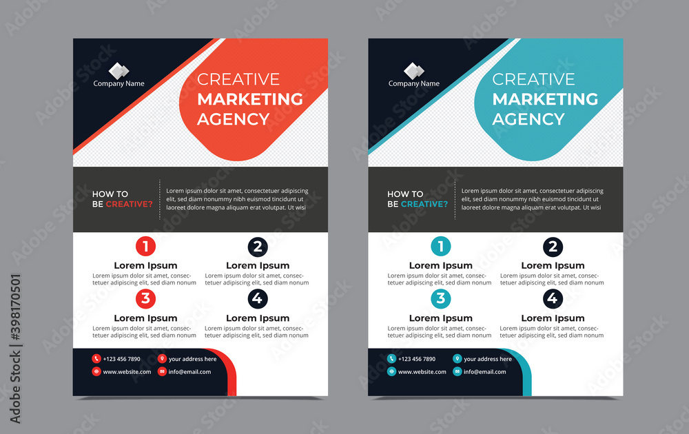 Abstract Business Flyer Template