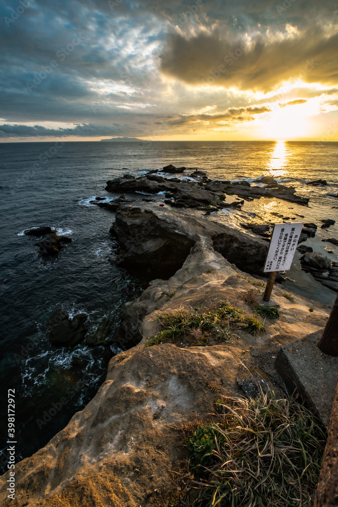 Obraz premium 三浦の夕暮れ