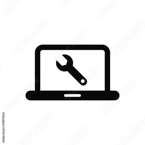 Laptop fix icon