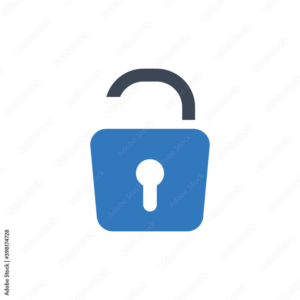 Open lock icon Open lock icon