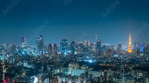 Wallpaper Mural 東京風景・タイムラプス Torontodigital.ca