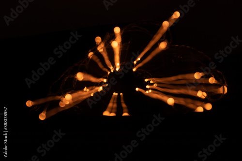Blurred lights