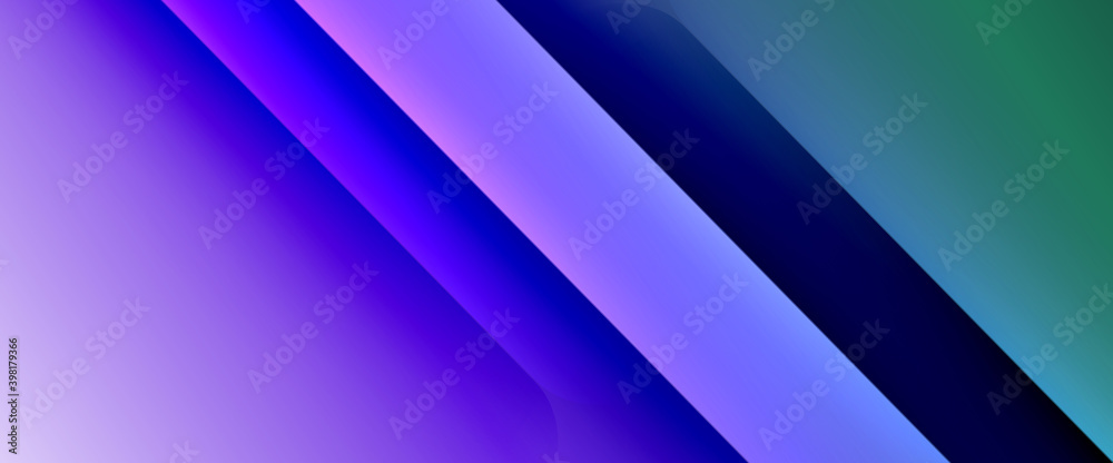 Fluid gradients with dynamic diagonal lines abstract background. Bright colors with dynamic light and shadow effects. Vector wallpaper or poster
