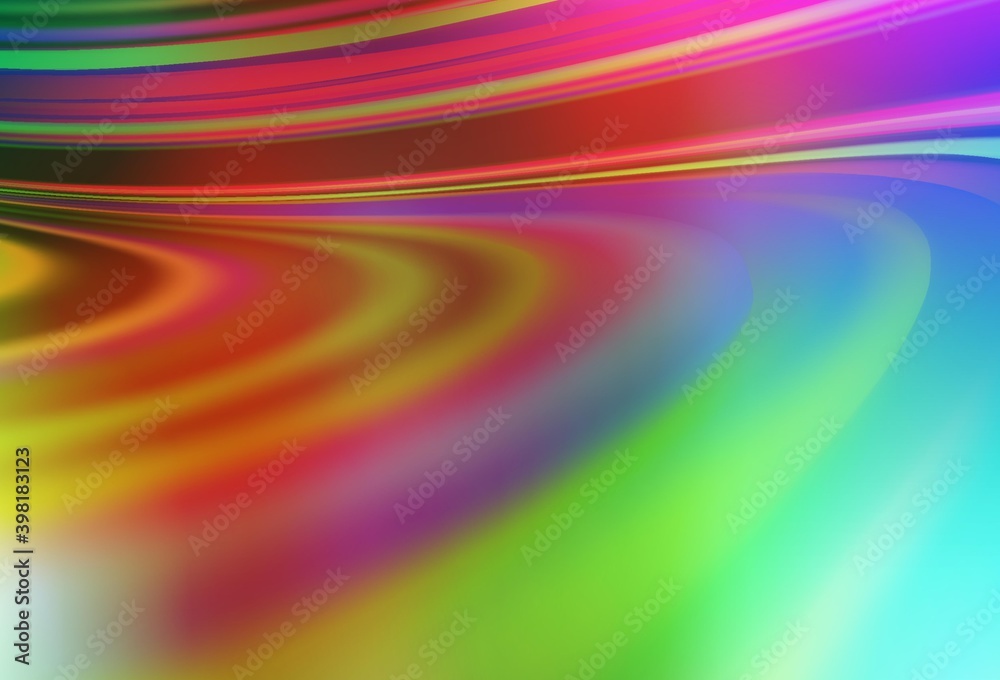 Obraz premium Light Multicolor vector blurred shine abstract background.