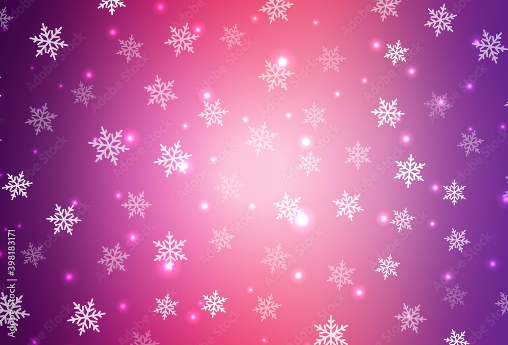 Light Purple, Pink vector template in carnival style. Light Purple, Pink vector template in carnival style.
