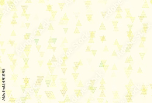 Light Green, Red vector pattern with polygonal style.