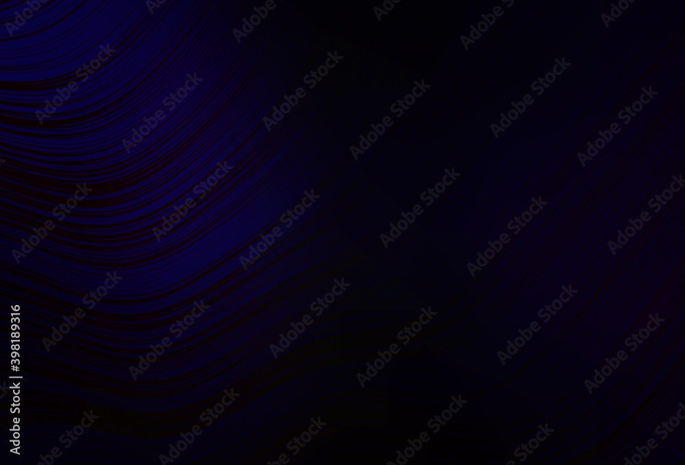 Obraz premium Dark BLUE vector colorful abstract texture.