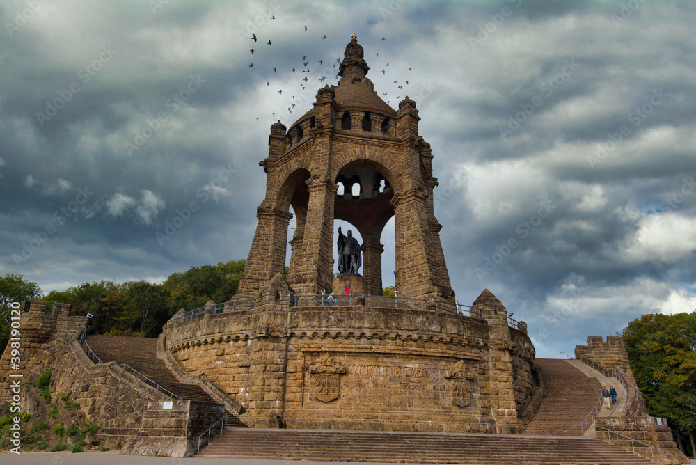 Porta Westfalica in ostwestfalen