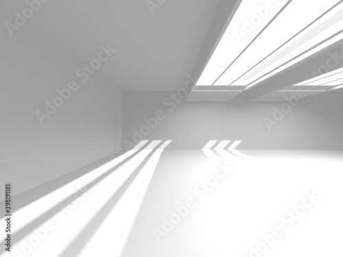 White Modern Background. Abstract Building Concept