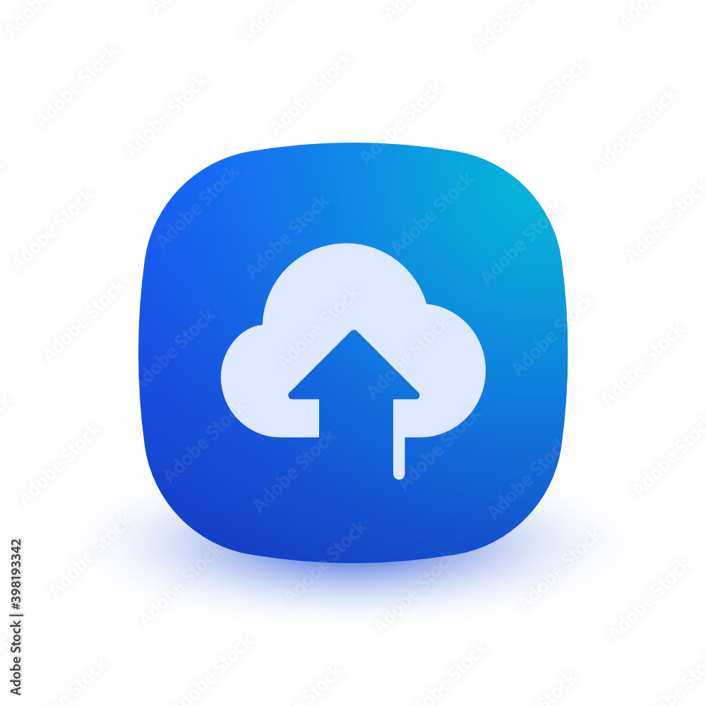 Upload Cloud - Button Upload Cloud - Button