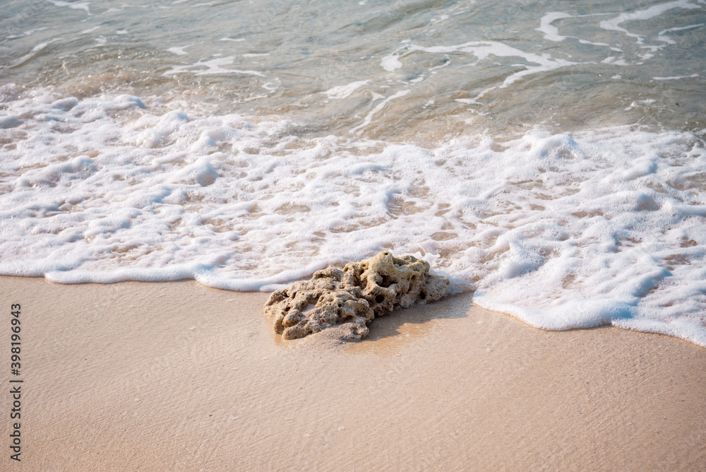abstract sand of beach and soft wave background abstract sand of beach and soft wave background