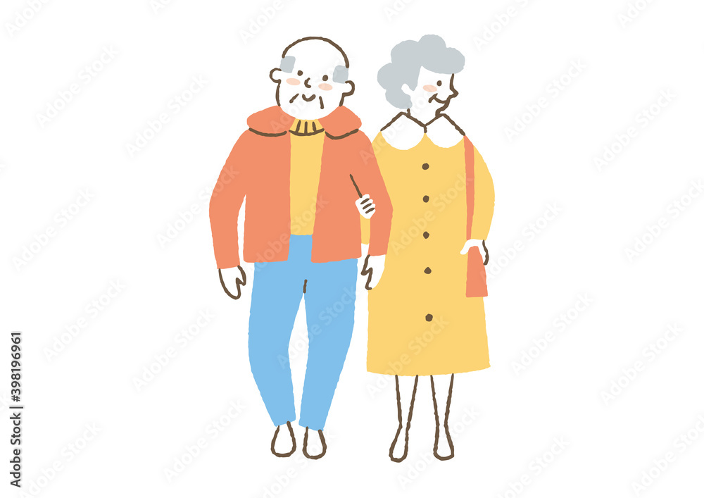 仲良し老夫婦 仲良し老夫婦