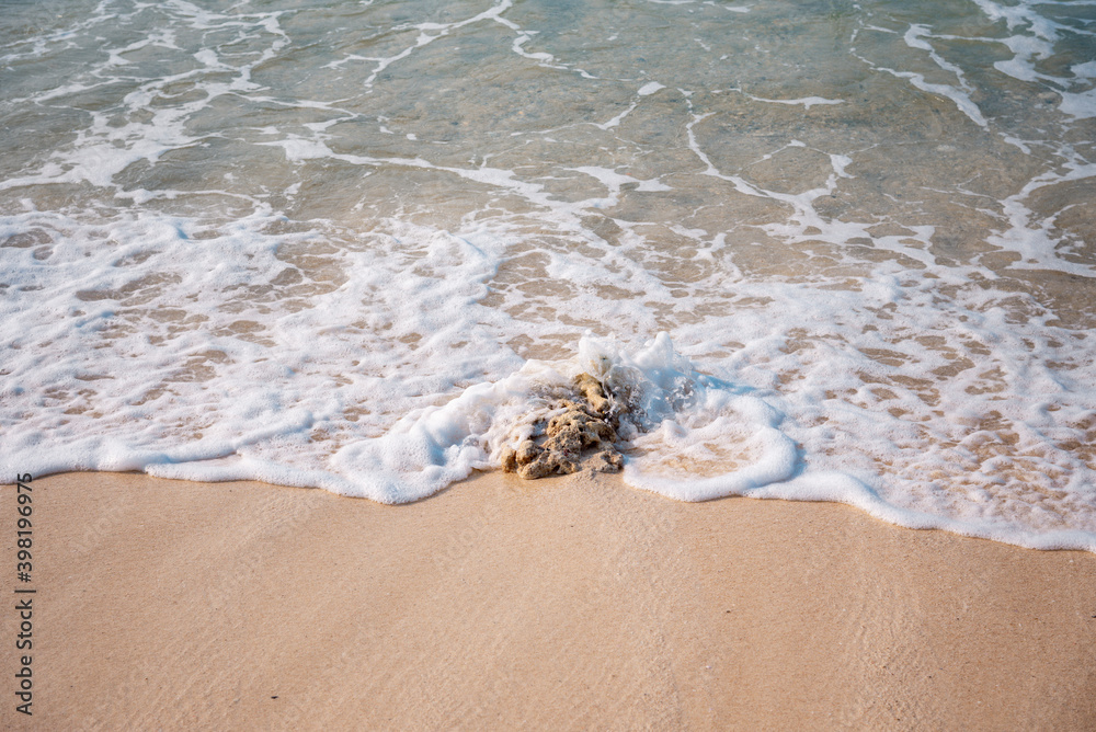 abstract sand of beach and soft wave background abstract sand of beach and soft wave background