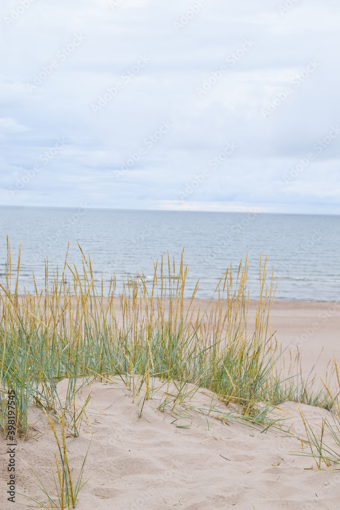 Cloudy beach day at Yyteri Beach, Pori, Finland Cloudy beach day at Yyteri Beach, Pori, Finland